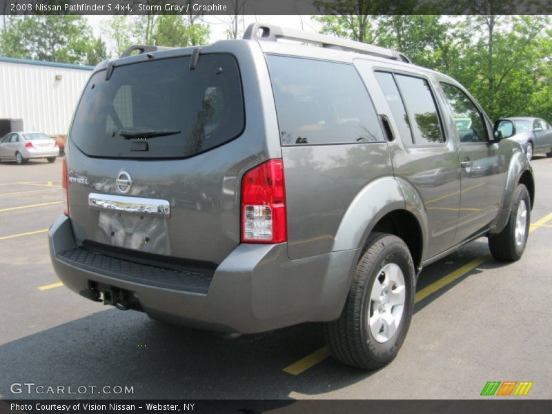 Storm Gray / Graphite 2008 Nissan Pathfinder S 4x4