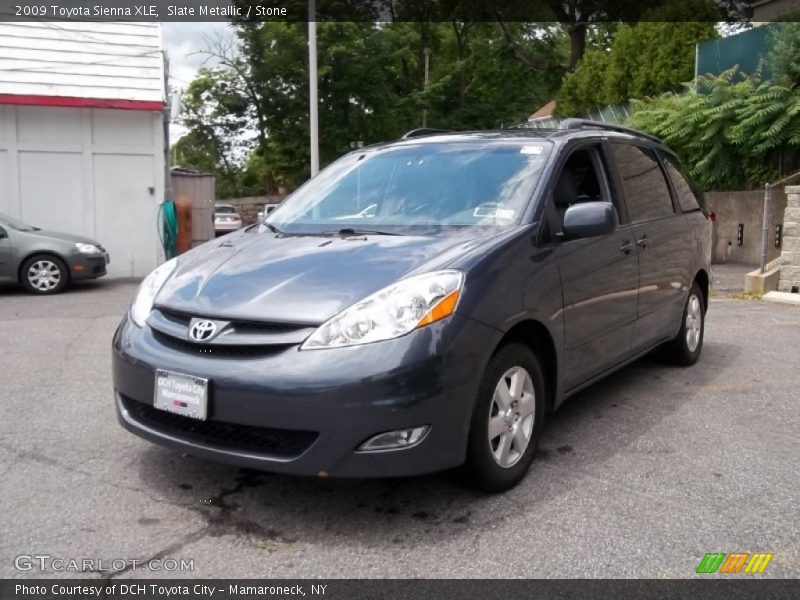 Slate Metallic / Stone 2009 Toyota Sienna XLE
