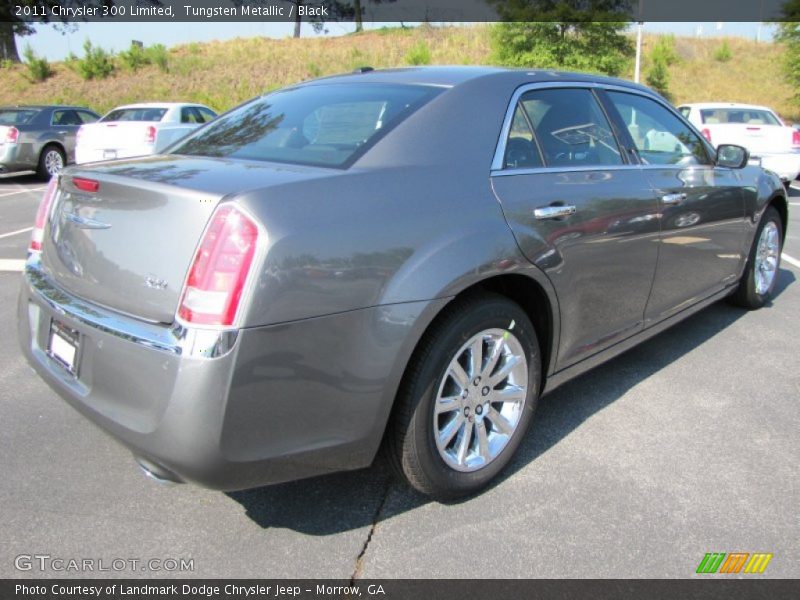 Tungsten Metallic / Black 2011 Chrysler 300 Limited