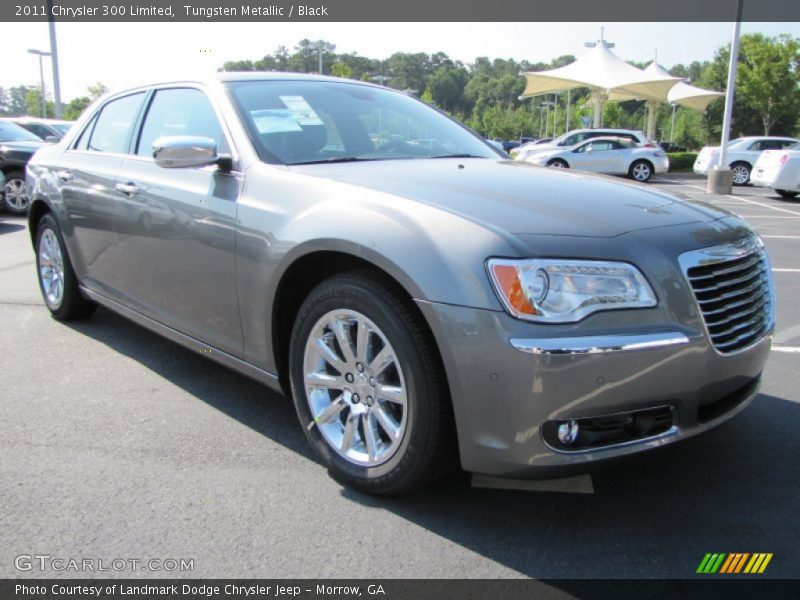 Tungsten Metallic / Black 2011 Chrysler 300 Limited