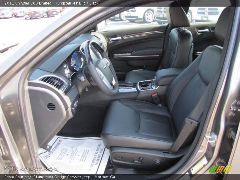 Tungsten Metallic / Black 2011 Chrysler 300 Limited