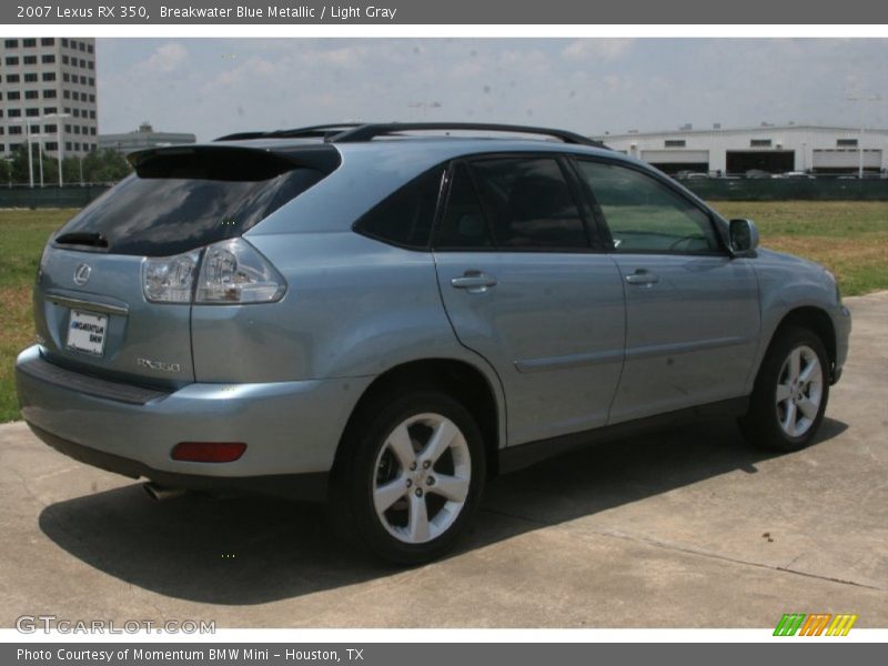 Breakwater Blue Metallic / Light Gray 2007 Lexus RX 350