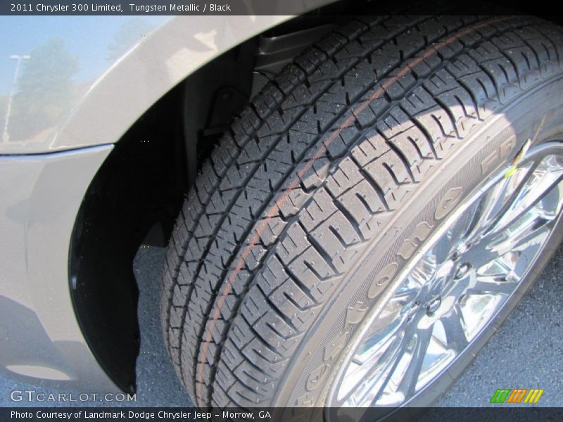 Tungsten Metallic / Black 2011 Chrysler 300 Limited