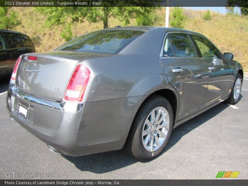Tungsten Metallic / Black 2011 Chrysler 300 Limited