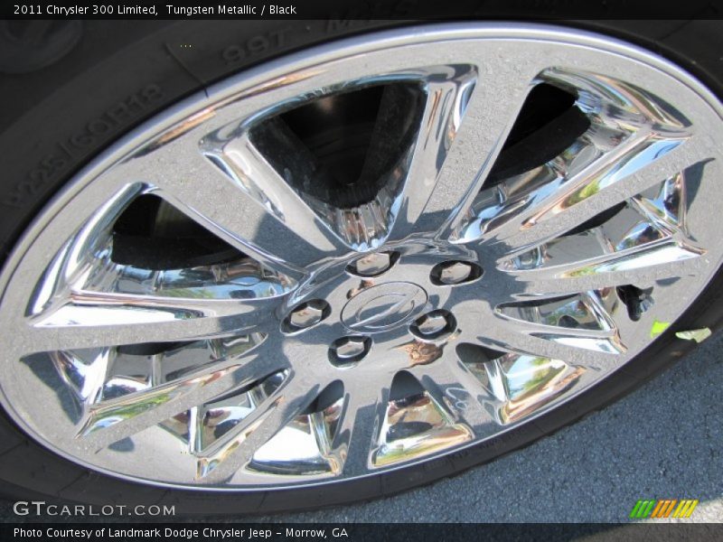 Tungsten Metallic / Black 2011 Chrysler 300 Limited