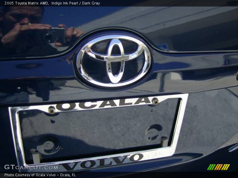 Indigo Ink Pearl / Dark Gray 2005 Toyota Matrix AWD