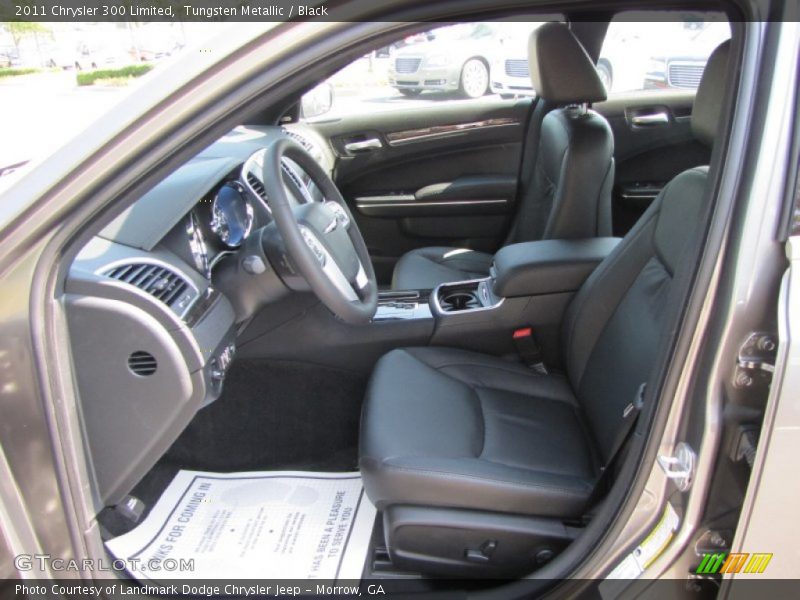 Tungsten Metallic / Black 2011 Chrysler 300 Limited