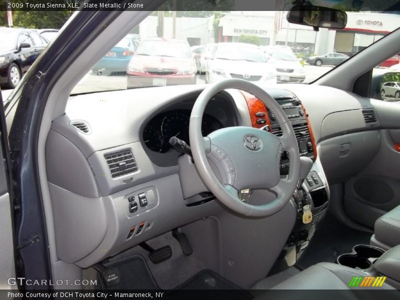 Slate Metallic / Stone 2009 Toyota Sienna XLE