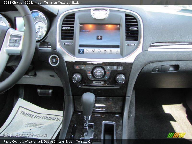 Tungsten Metallic / Black 2011 Chrysler 300 Limited