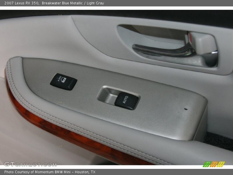 Breakwater Blue Metallic / Light Gray 2007 Lexus RX 350