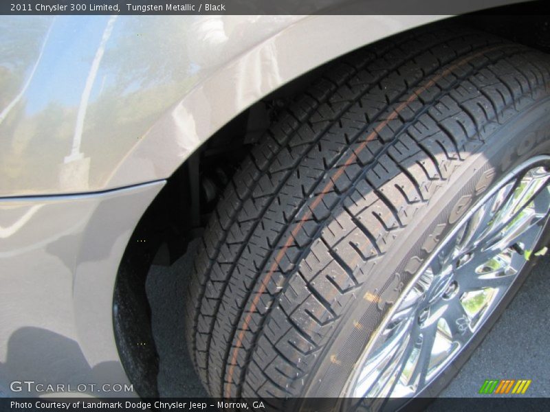 Tungsten Metallic / Black 2011 Chrysler 300 Limited