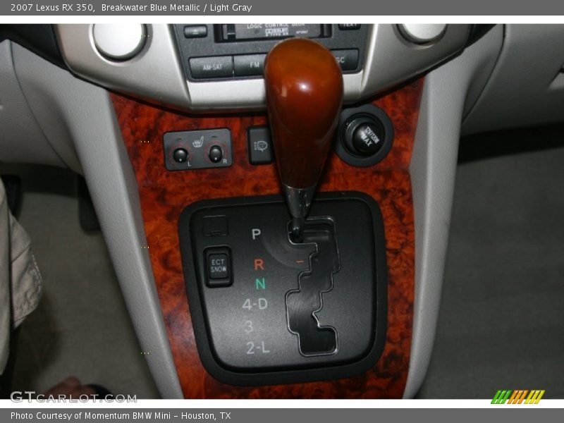 Breakwater Blue Metallic / Light Gray 2007 Lexus RX 350