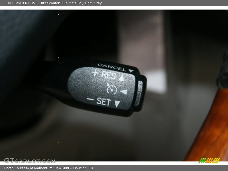 Breakwater Blue Metallic / Light Gray 2007 Lexus RX 350