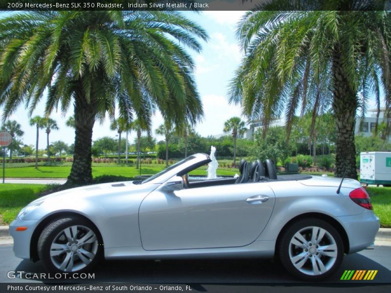  2009 SLK 350 Roadster Iridium Silver Metallic