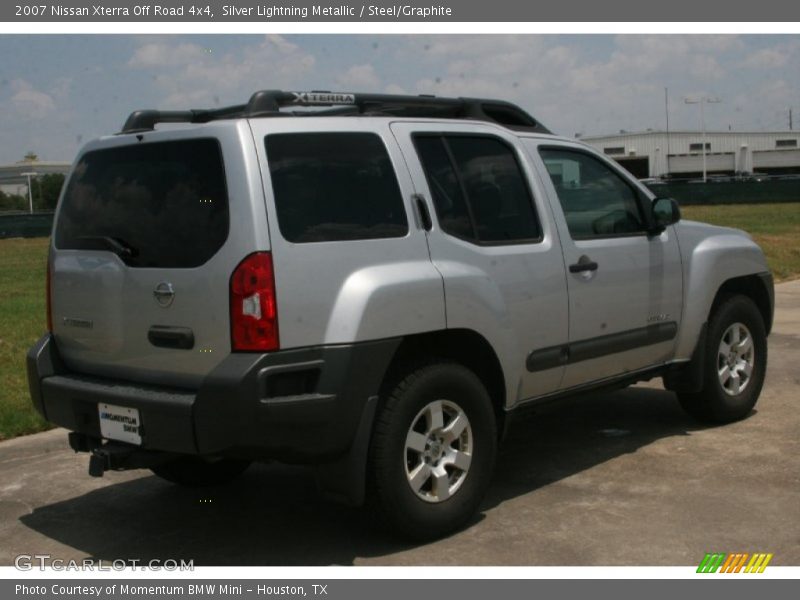 Silver Lightning Metallic / Steel/Graphite 2007 Nissan Xterra Off Road 4x4