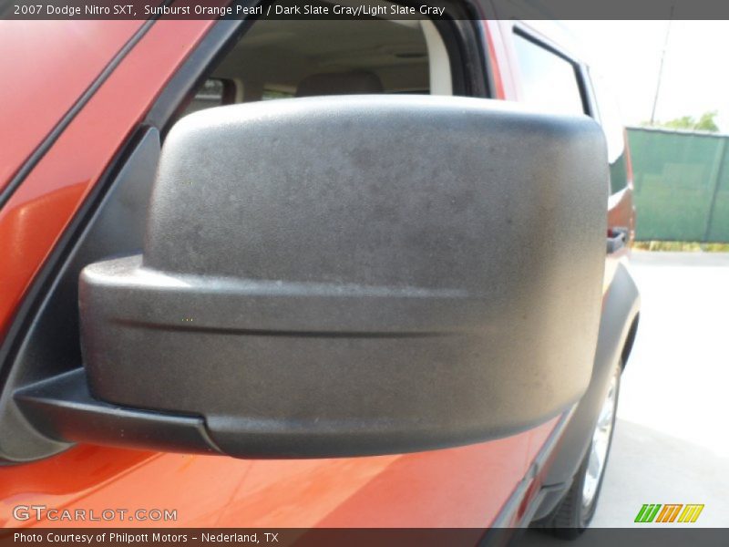 Sunburst Orange Pearl / Dark Slate Gray/Light Slate Gray 2007 Dodge Nitro SXT