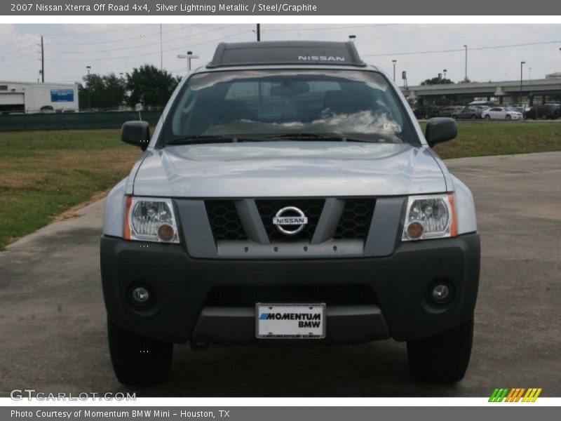 Silver Lightning Metallic / Steel/Graphite 2007 Nissan Xterra Off Road 4x4