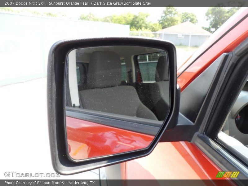 Sunburst Orange Pearl / Dark Slate Gray/Light Slate Gray 2007 Dodge Nitro SXT