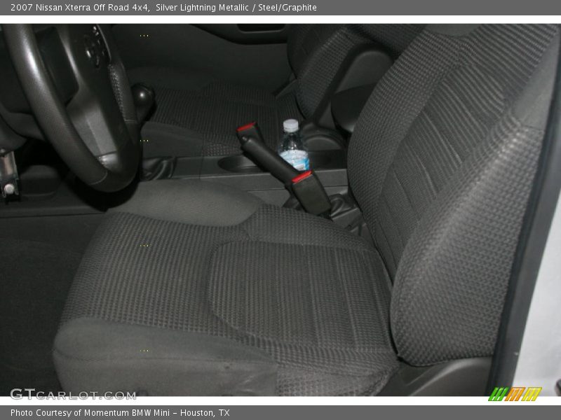 Silver Lightning Metallic / Steel/Graphite 2007 Nissan Xterra Off Road 4x4