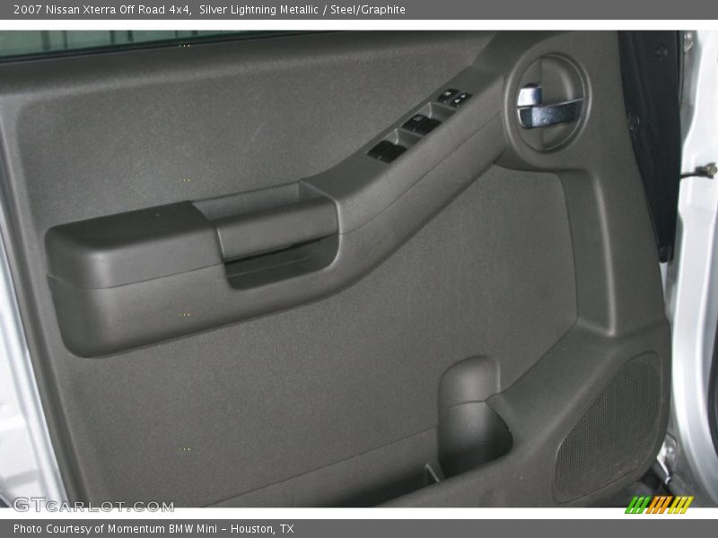 Silver Lightning Metallic / Steel/Graphite 2007 Nissan Xterra Off Road 4x4