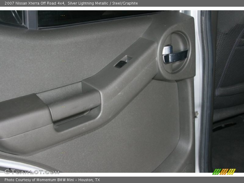 Silver Lightning Metallic / Steel/Graphite 2007 Nissan Xterra Off Road 4x4