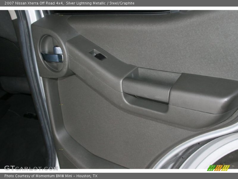 Silver Lightning Metallic / Steel/Graphite 2007 Nissan Xterra Off Road 4x4