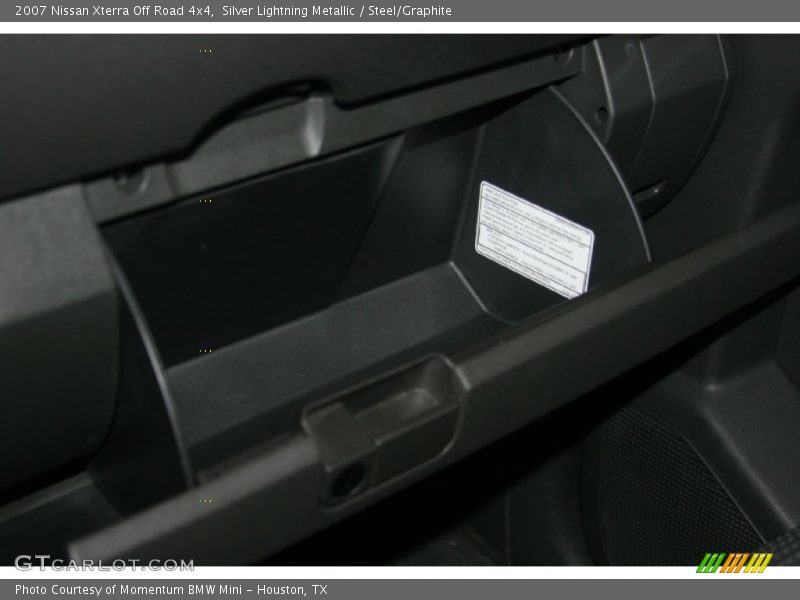 Silver Lightning Metallic / Steel/Graphite 2007 Nissan Xterra Off Road 4x4