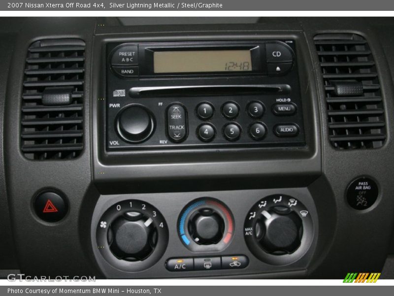 Controls of 2007 Xterra Off Road 4x4