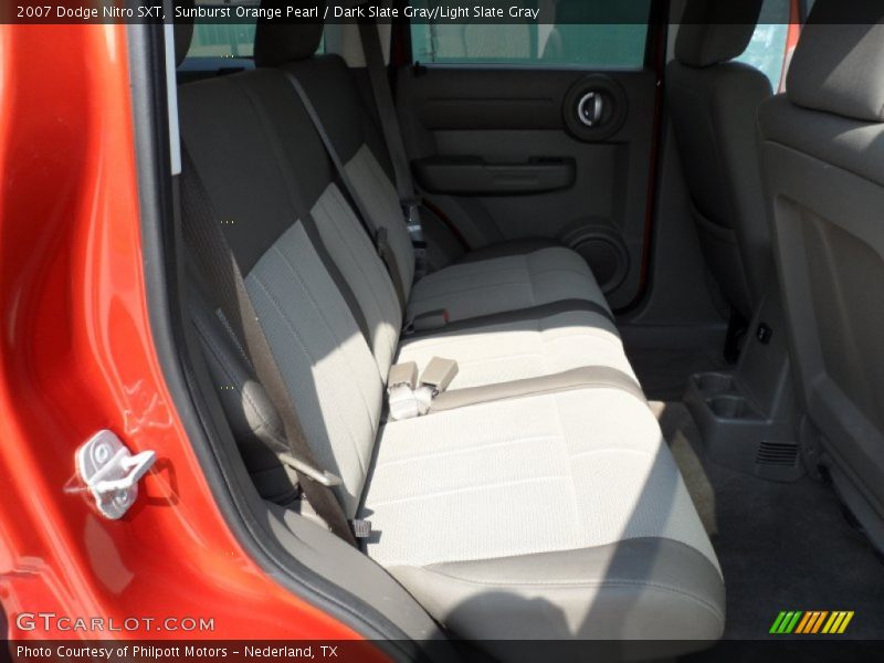Sunburst Orange Pearl / Dark Slate Gray/Light Slate Gray 2007 Dodge Nitro SXT