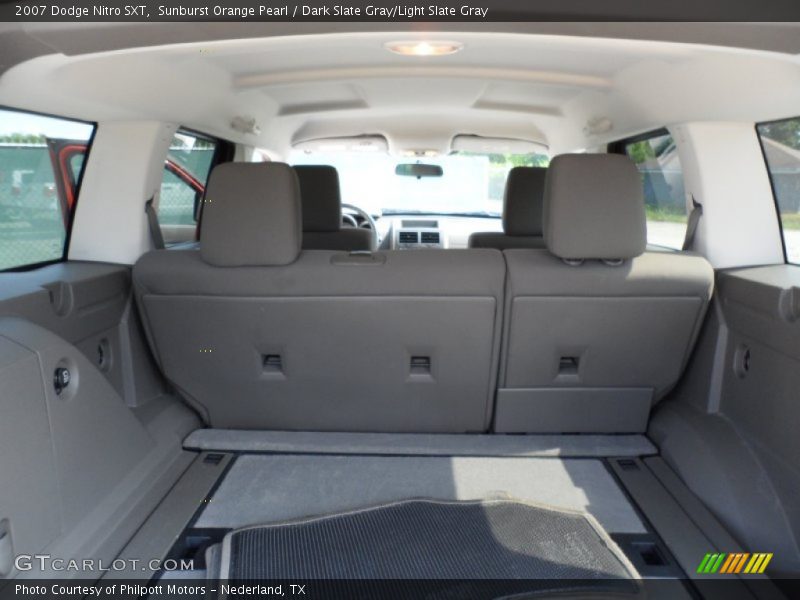 Sunburst Orange Pearl / Dark Slate Gray/Light Slate Gray 2007 Dodge Nitro SXT