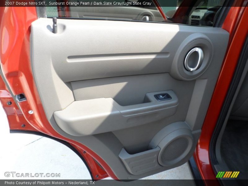 Sunburst Orange Pearl / Dark Slate Gray/Light Slate Gray 2007 Dodge Nitro SXT