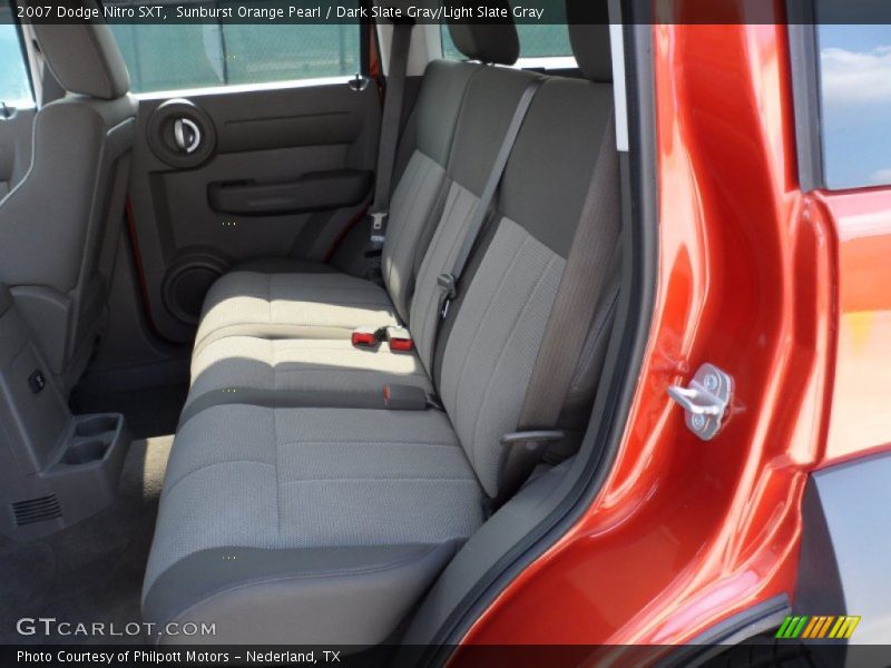 Sunburst Orange Pearl / Dark Slate Gray/Light Slate Gray 2007 Dodge Nitro SXT