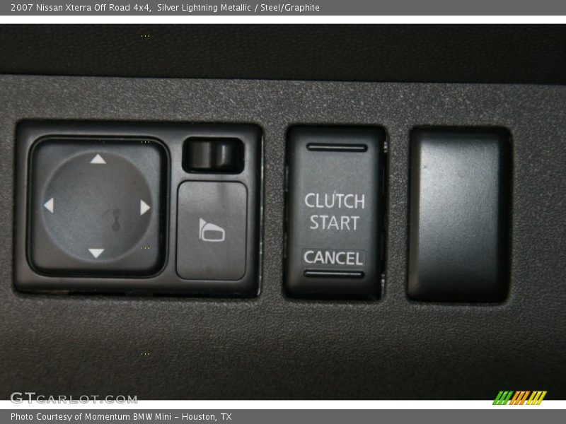 Controls of 2007 Xterra Off Road 4x4