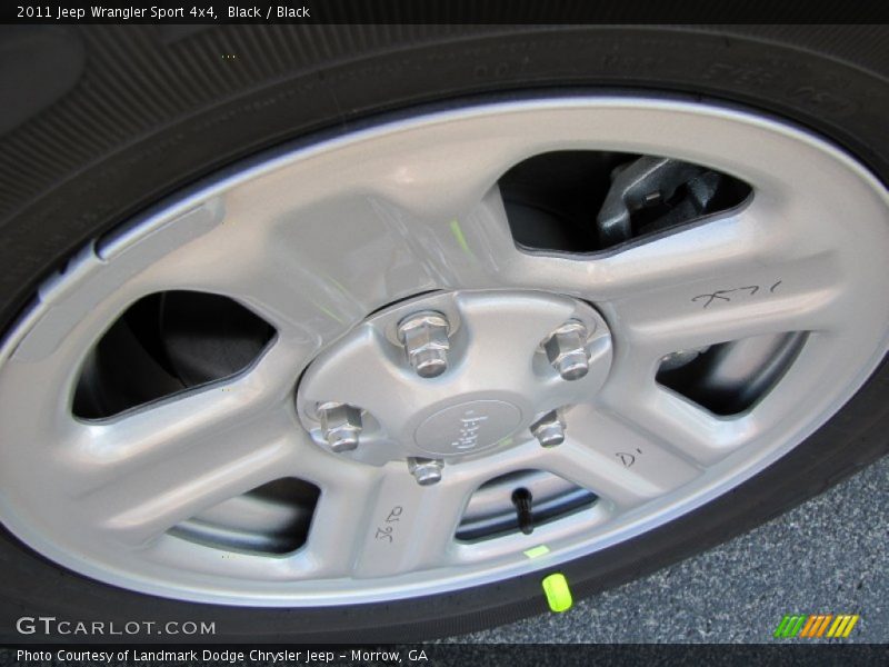 Black / Black 2011 Jeep Wrangler Sport 4x4
