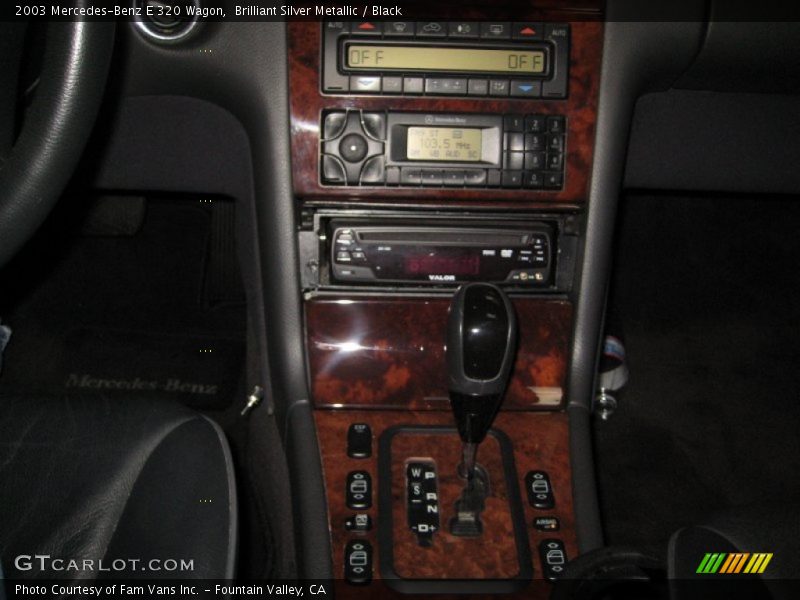 Brilliant Silver Metallic / Black 2003 Mercedes-Benz E 320 Wagon