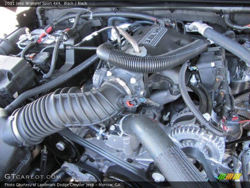 Black / Black 2011 Jeep Wrangler Sport 4x4