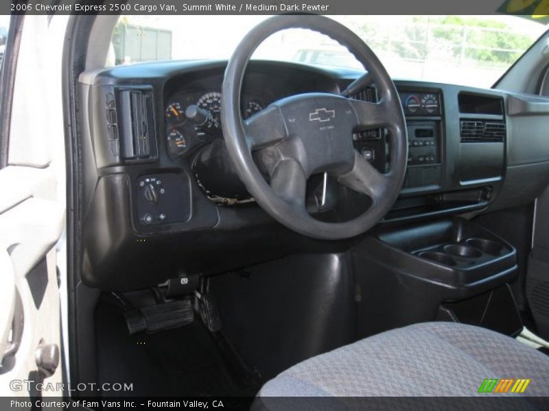 Summit White / Medium Dark Pewter 2006 Chevrolet Express 2500 Cargo Van