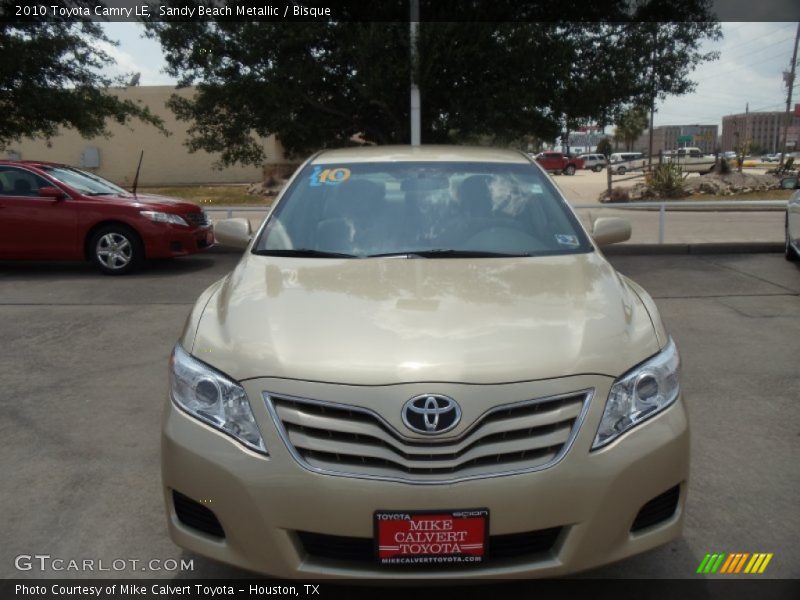 Sandy Beach Metallic / Bisque 2010 Toyota Camry LE