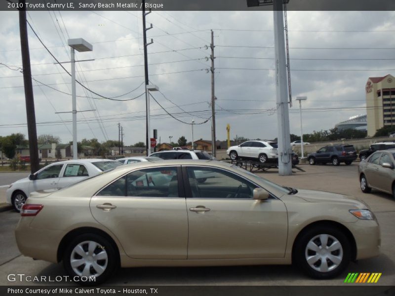 Sandy Beach Metallic / Bisque 2010 Toyota Camry LE