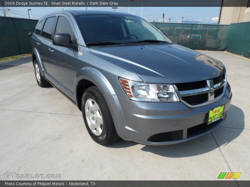 Silver Steel Metallic / Dark Slate Gray 2009 Dodge Journey SE
