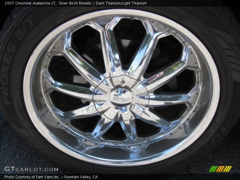 Custom Wheels of 2007 Avalanche LT