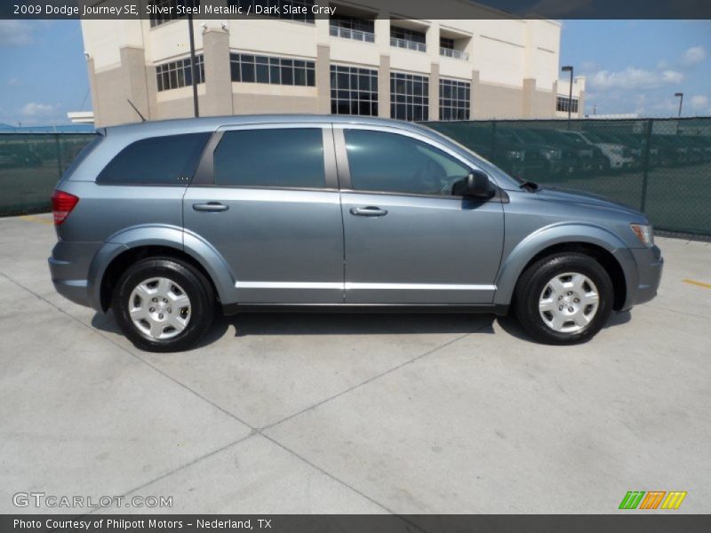 Silver Steel Metallic / Dark Slate Gray 2009 Dodge Journey SE