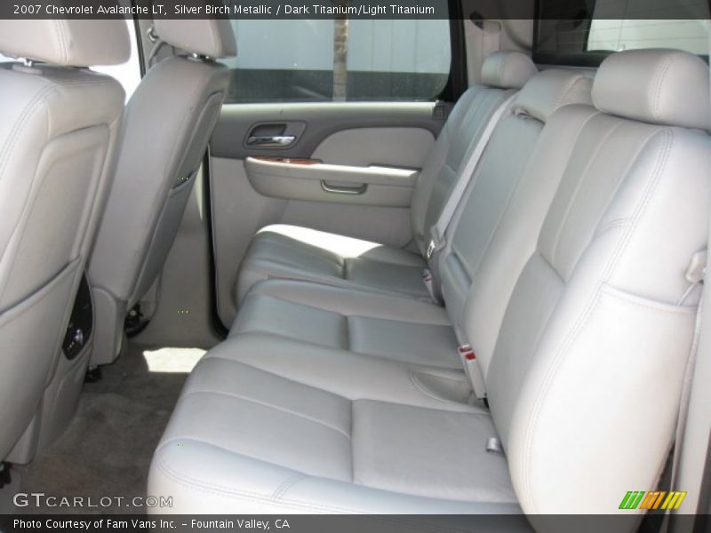  2007 Avalanche LT Dark Titanium/Light Titanium Interior