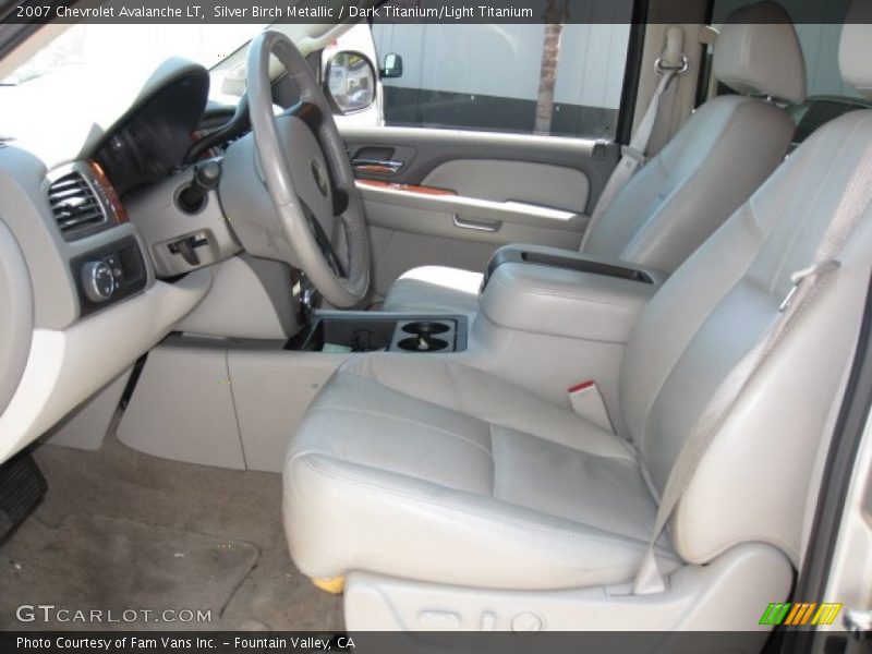  2007 Avalanche LT Dark Titanium/Light Titanium Interior