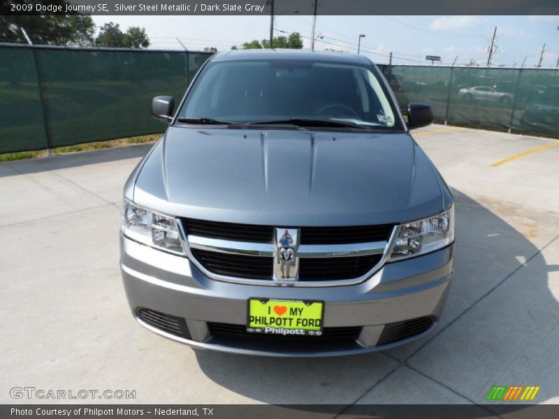 Silver Steel Metallic / Dark Slate Gray 2009 Dodge Journey SE