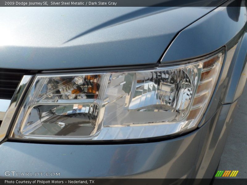 Silver Steel Metallic / Dark Slate Gray 2009 Dodge Journey SE