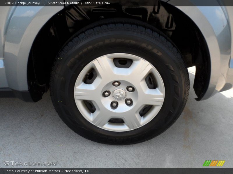 Silver Steel Metallic / Dark Slate Gray 2009 Dodge Journey SE