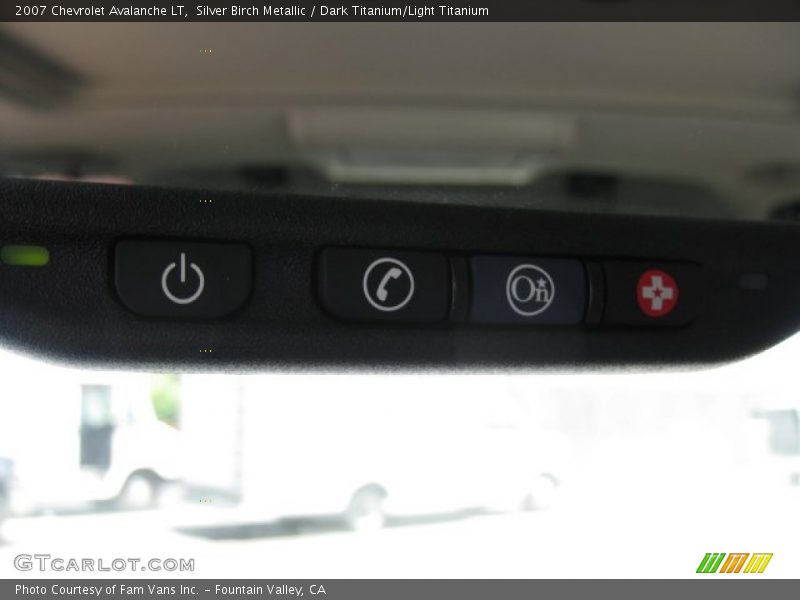 Silver Birch Metallic / Dark Titanium/Light Titanium 2007 Chevrolet Avalanche LT