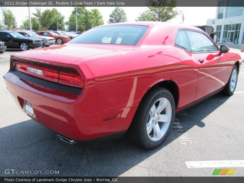 Redline 3-Coat Pearl / Dark Slate Gray 2011 Dodge Challenger SE