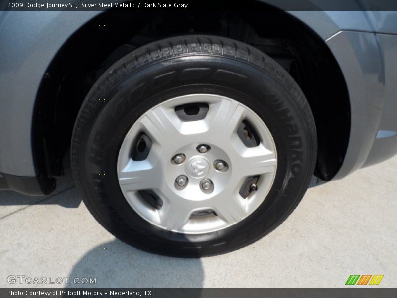 Silver Steel Metallic / Dark Slate Gray 2009 Dodge Journey SE